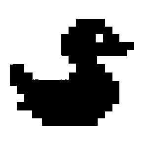 Pixel Duck Logo