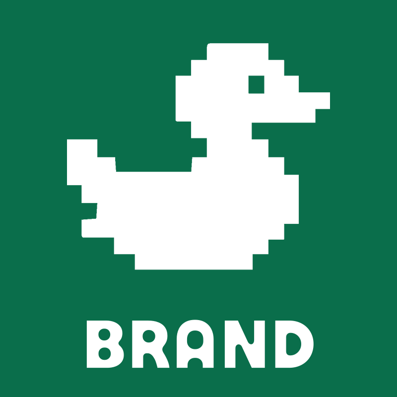 Pixel Duck Logo preview