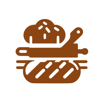 Bakery Logo Design #8B4513