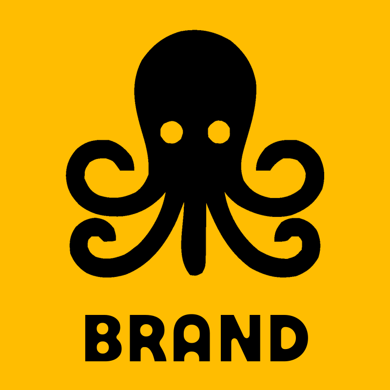 Octopus Silhouette Logo preview