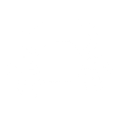 Crab Pictogram Logo #ffffff
