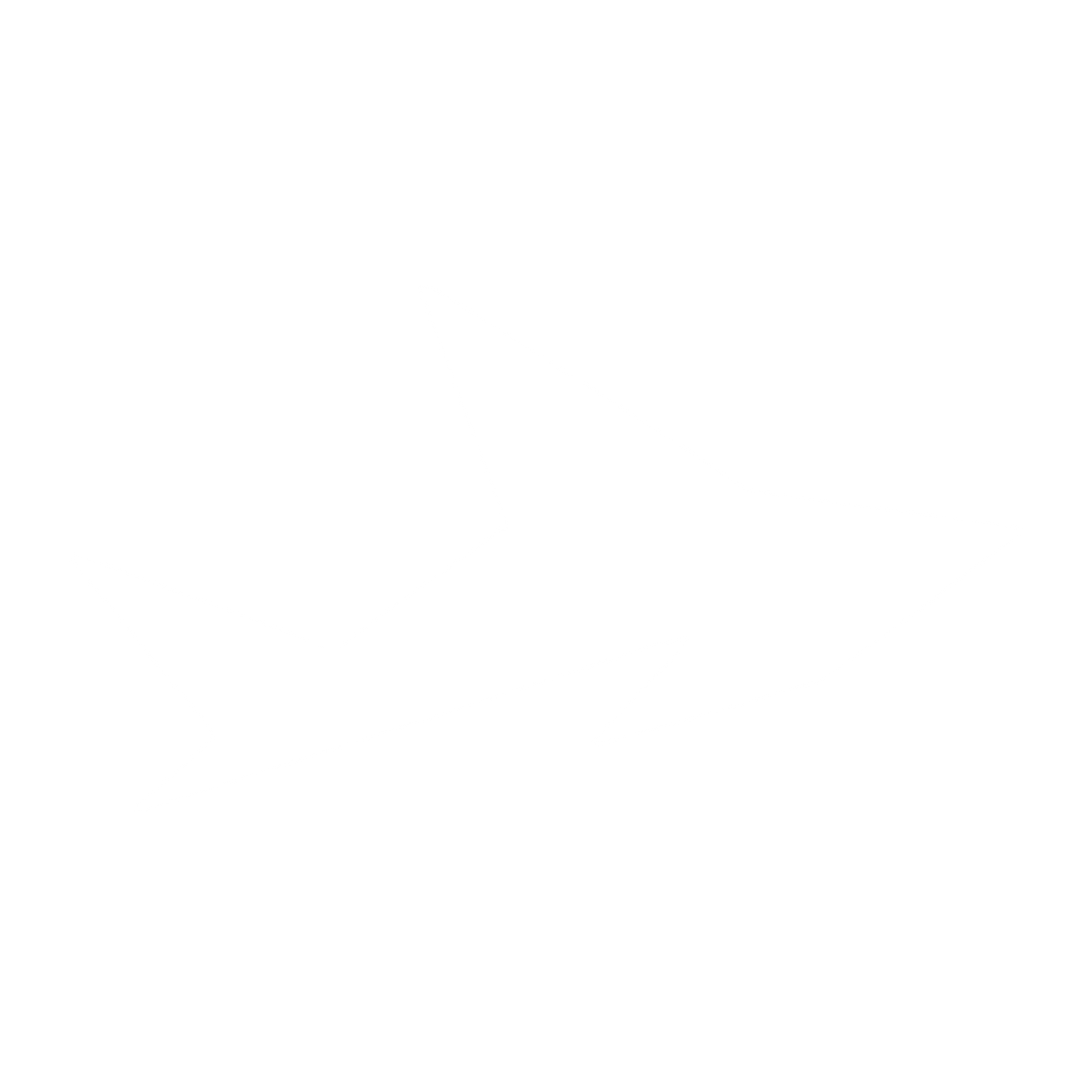 Sharp Shark Fin Logo #ffffff