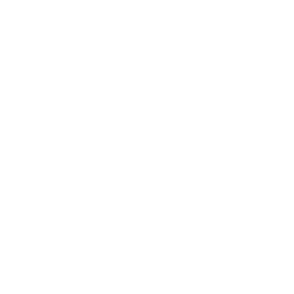 Sharp Shark Fin Logo #ffffff