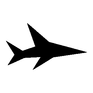 Shark Silhouette Logo