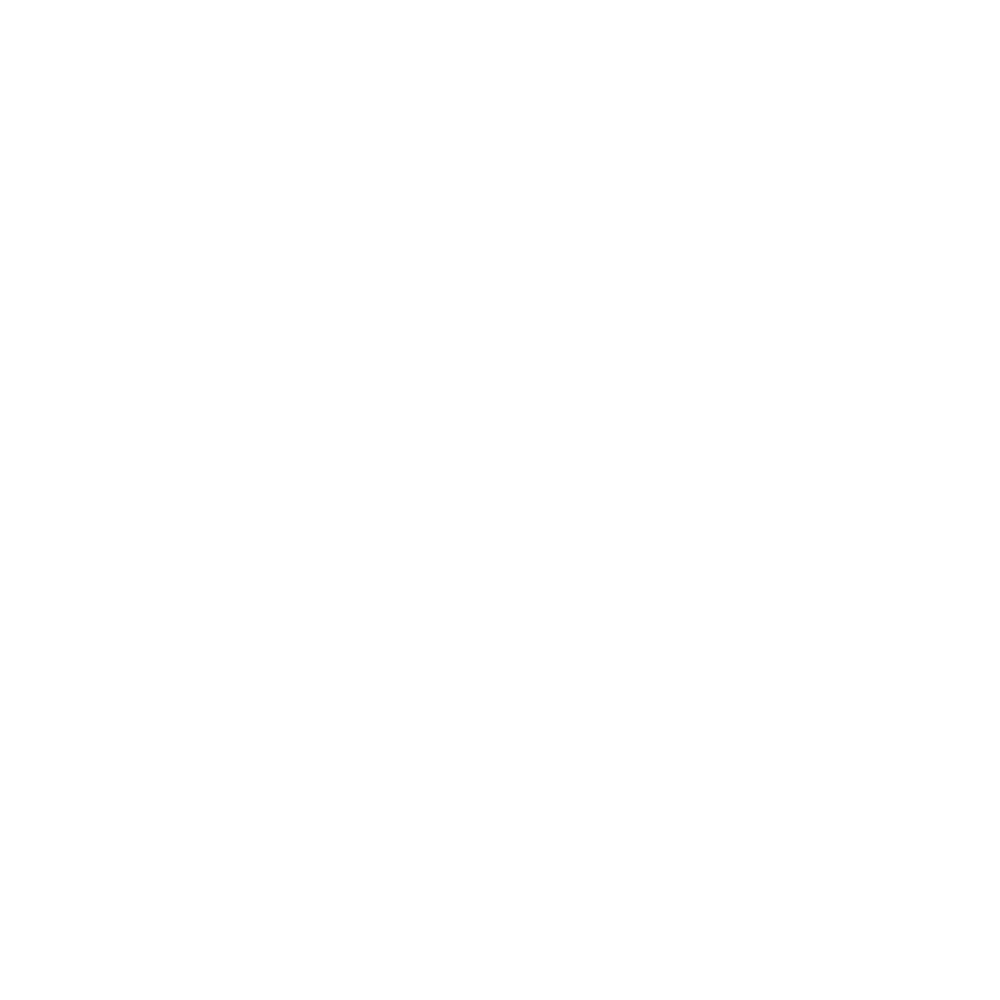 Shark Fin Arrow Logo #ffffff