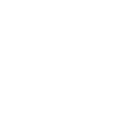Bold Dolphin Circle Logo #ffffff