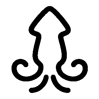 Monoline Squid Logo