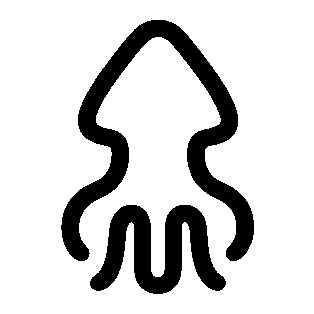 Monoline Squid Logo