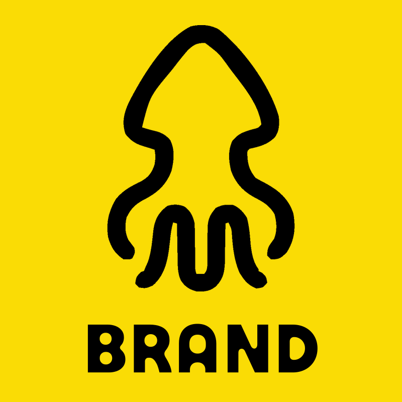 Monoline Squid Logo preview