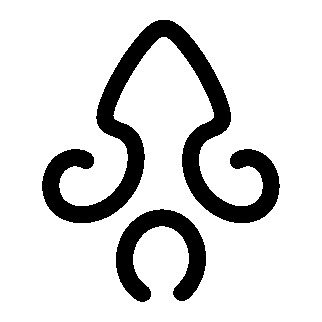 Monoline Squid Logo