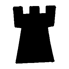 Hand-Drawn Castle Tower Logo
