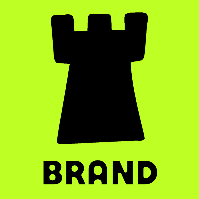 Hand-Drawn Castle Tower Logo preview