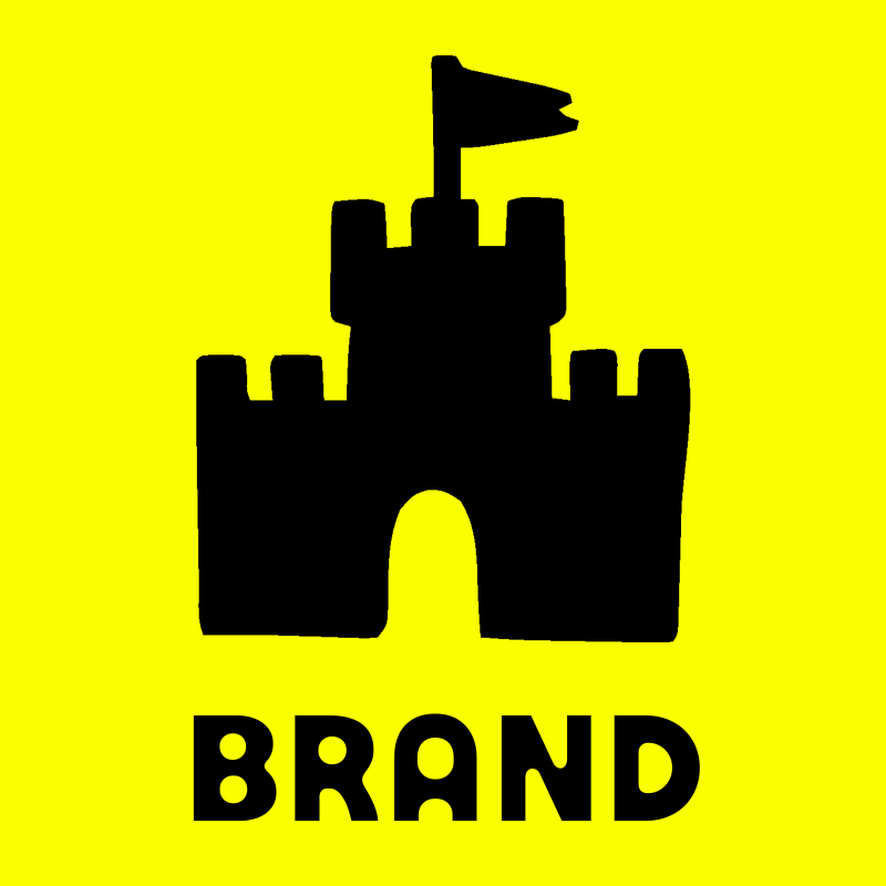 Castle with Flag Logo preview