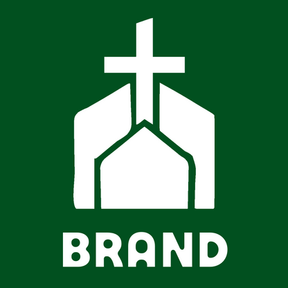 Church Building Cross Logo preview