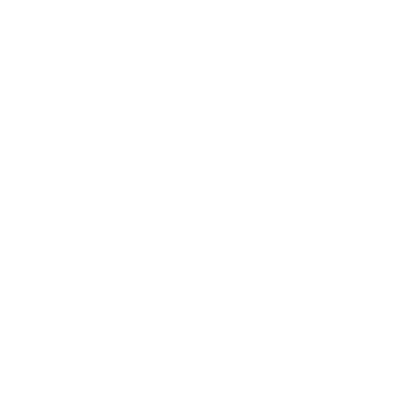 Church Cross Building Logo #ffffff
