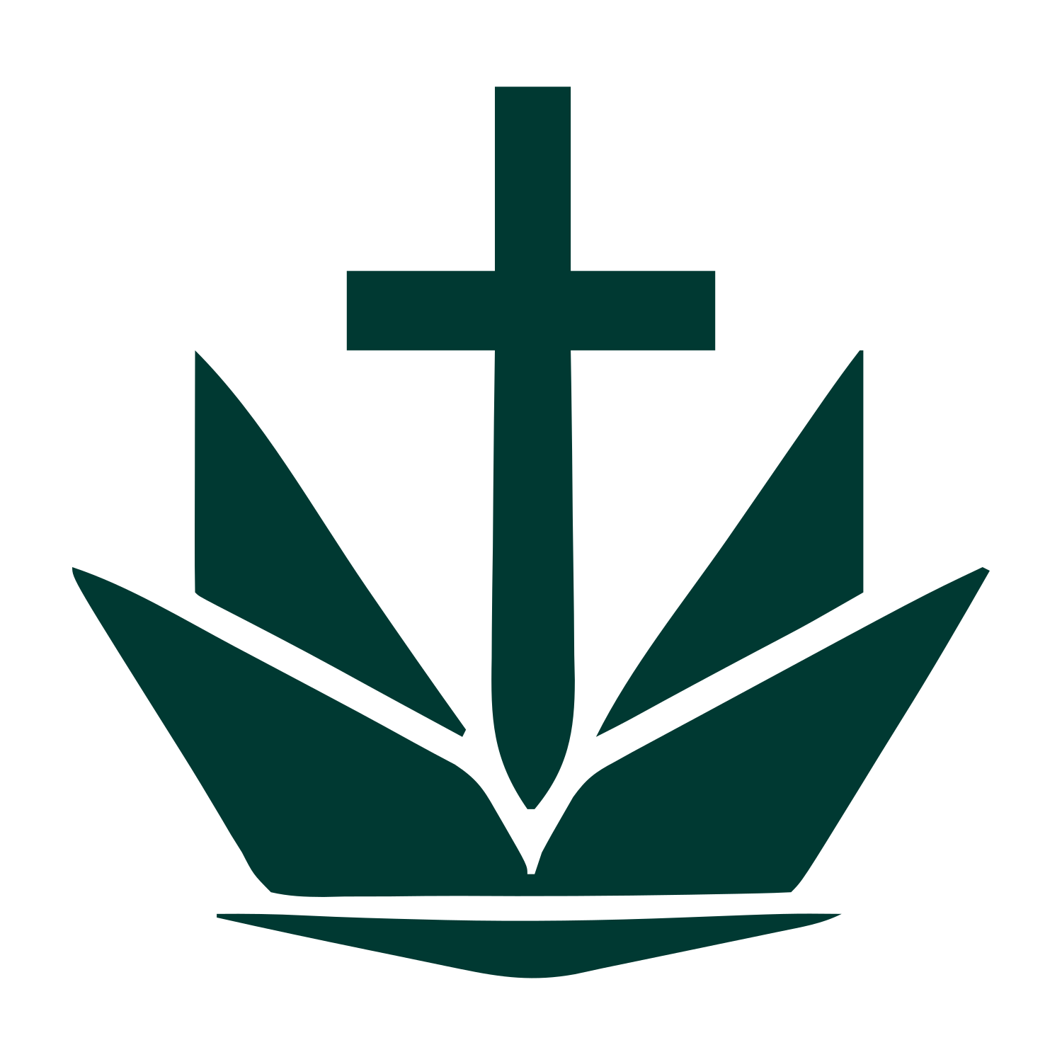 Cross Crown Church Logo #003932