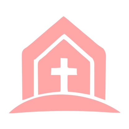 Church Cross House Logo #ffa6a6