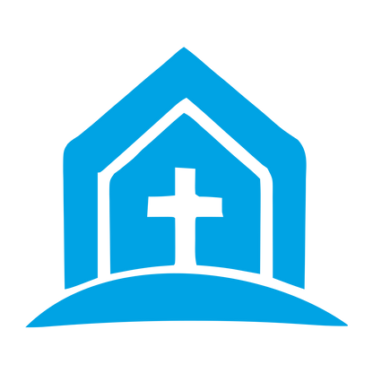 Church Cross House Logo #00a3e4