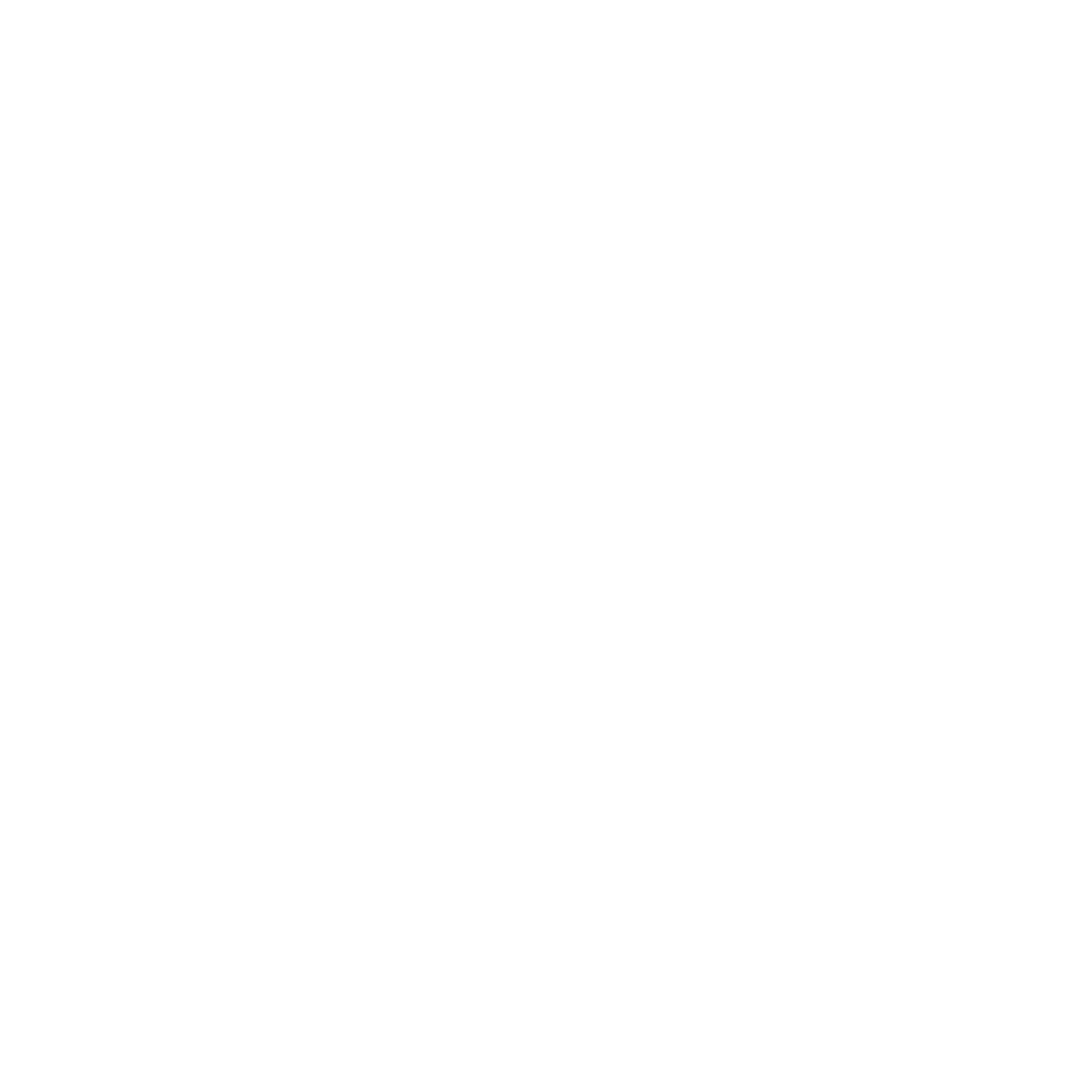 Church Cross House Logo #ffffff