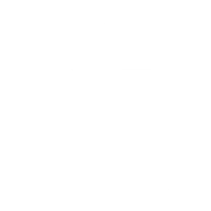Cross on Hill Logo #ffffff