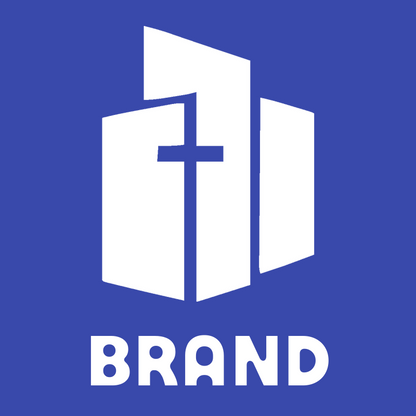 Church Building Cross Logo preview