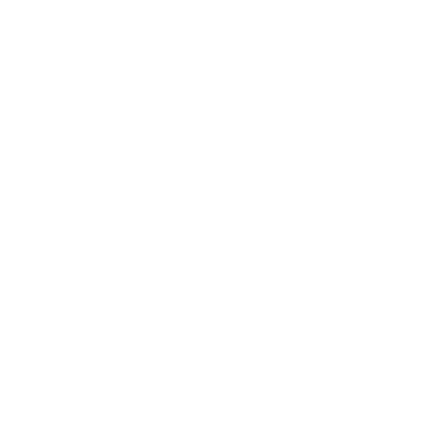 Church Building Cross Logo #ffffff