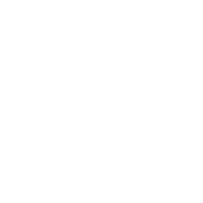 Church Building Cross Logo #ffffff