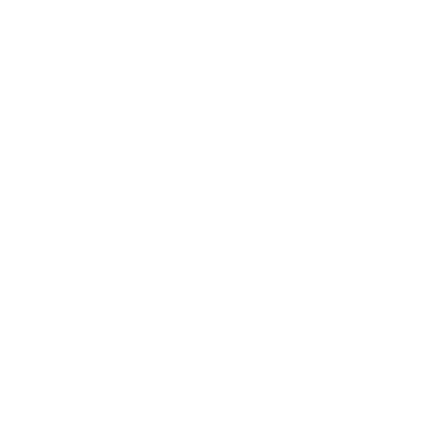 Cross and Wings Church Logo #ffffff