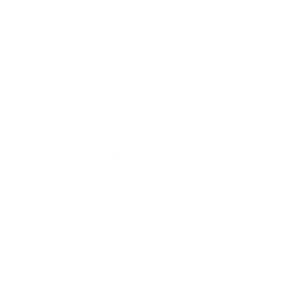 Cross and Wings Church Logo #ffffff