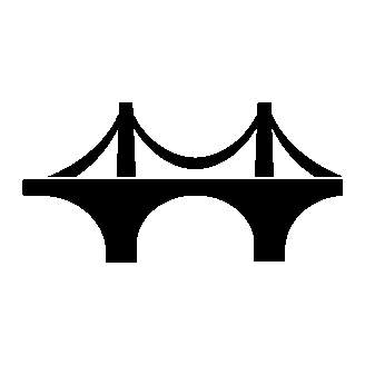 Suspension Bridge Logo