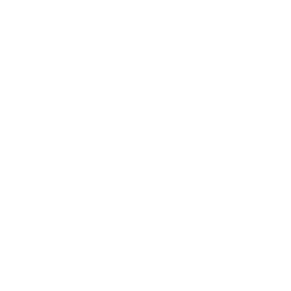 Suspension Bridge Logo #ffffff
