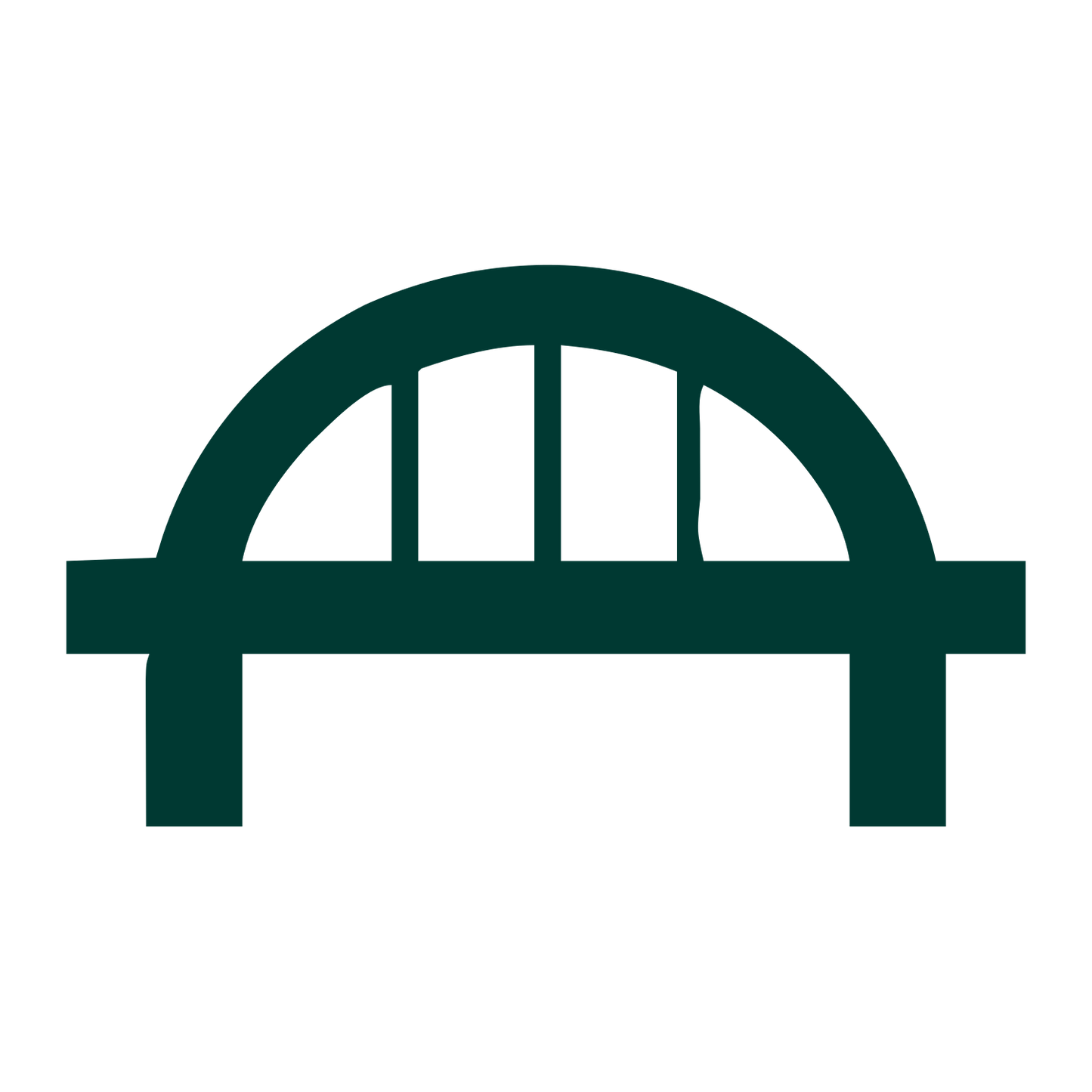 Arch Bridge Logo #003932