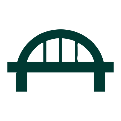 Arch Bridge Logo #003932