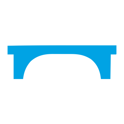 Arch Bridge Logo #00a3e4