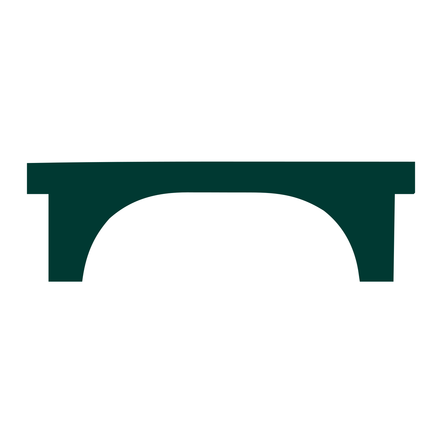 Arch Bridge Logo #003932