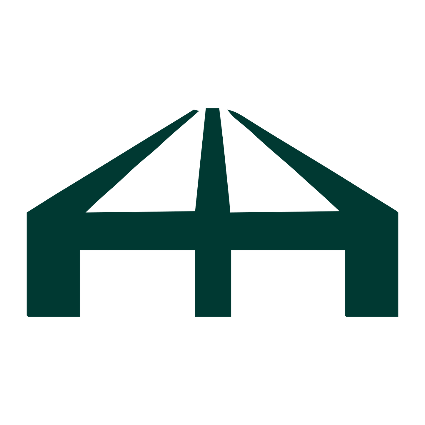Suspension Bridge Logo #003932
