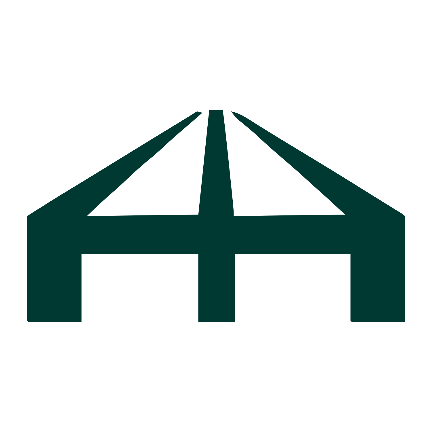 Suspension Bridge Logo #003932