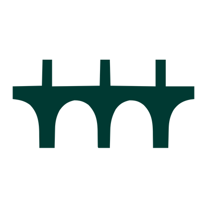Arched Bridge Logo #003932