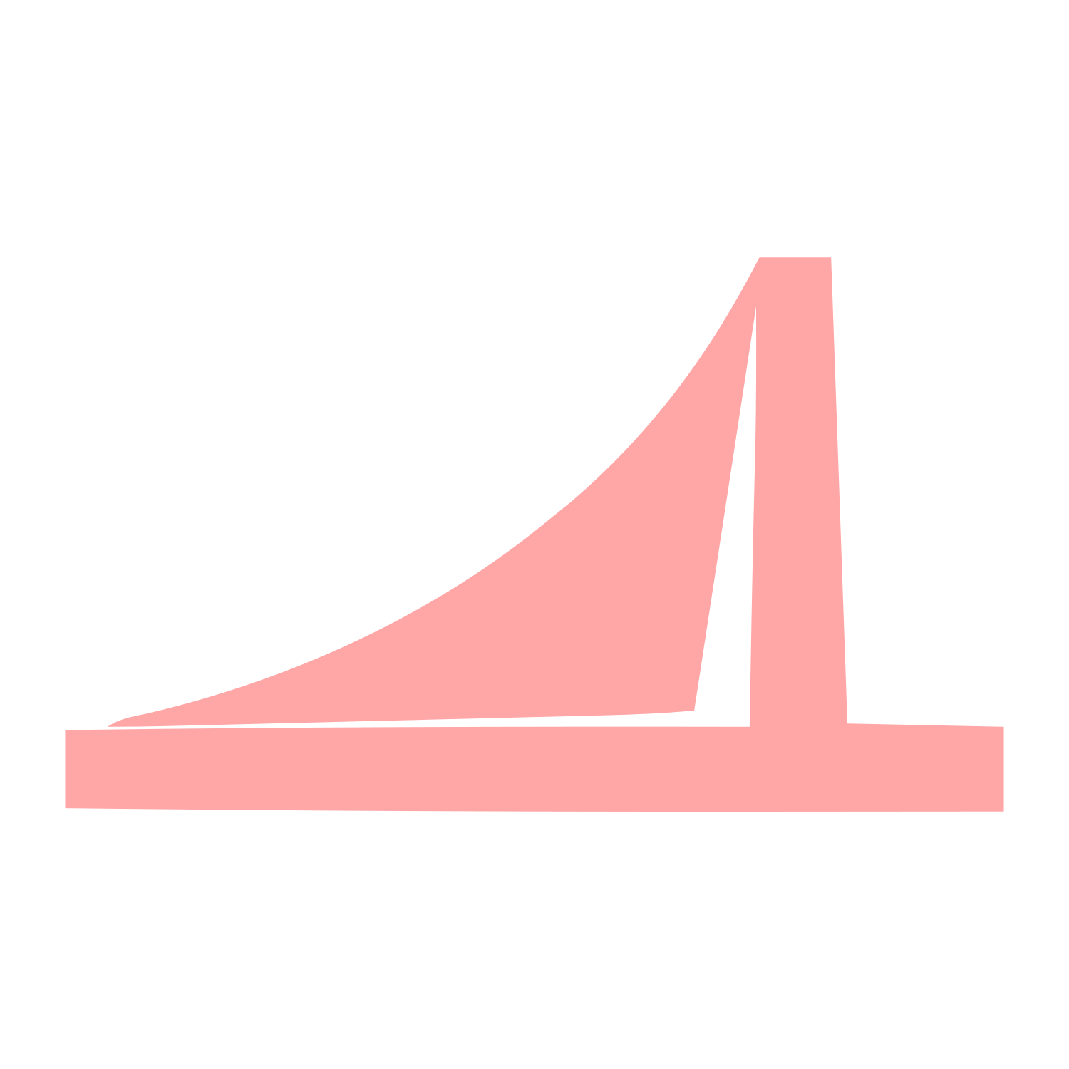 Suspension Bridge Logo #ffa6a6
