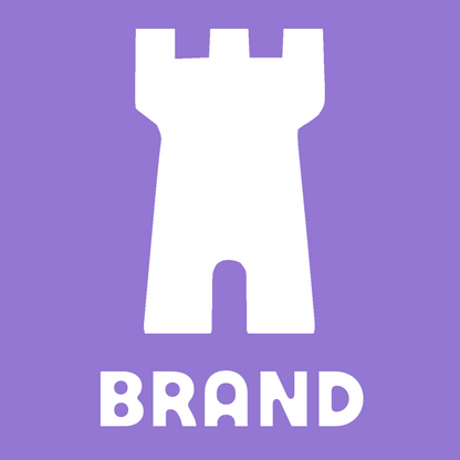 Castle Tower Pictogram Logo preview