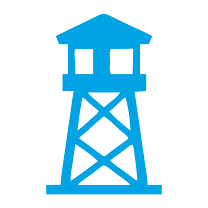 Watch Tower Logo #00a3e4