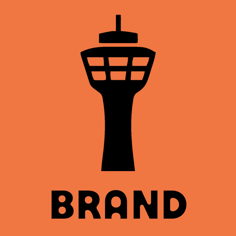 Air Traffic Control Tower Logo preview