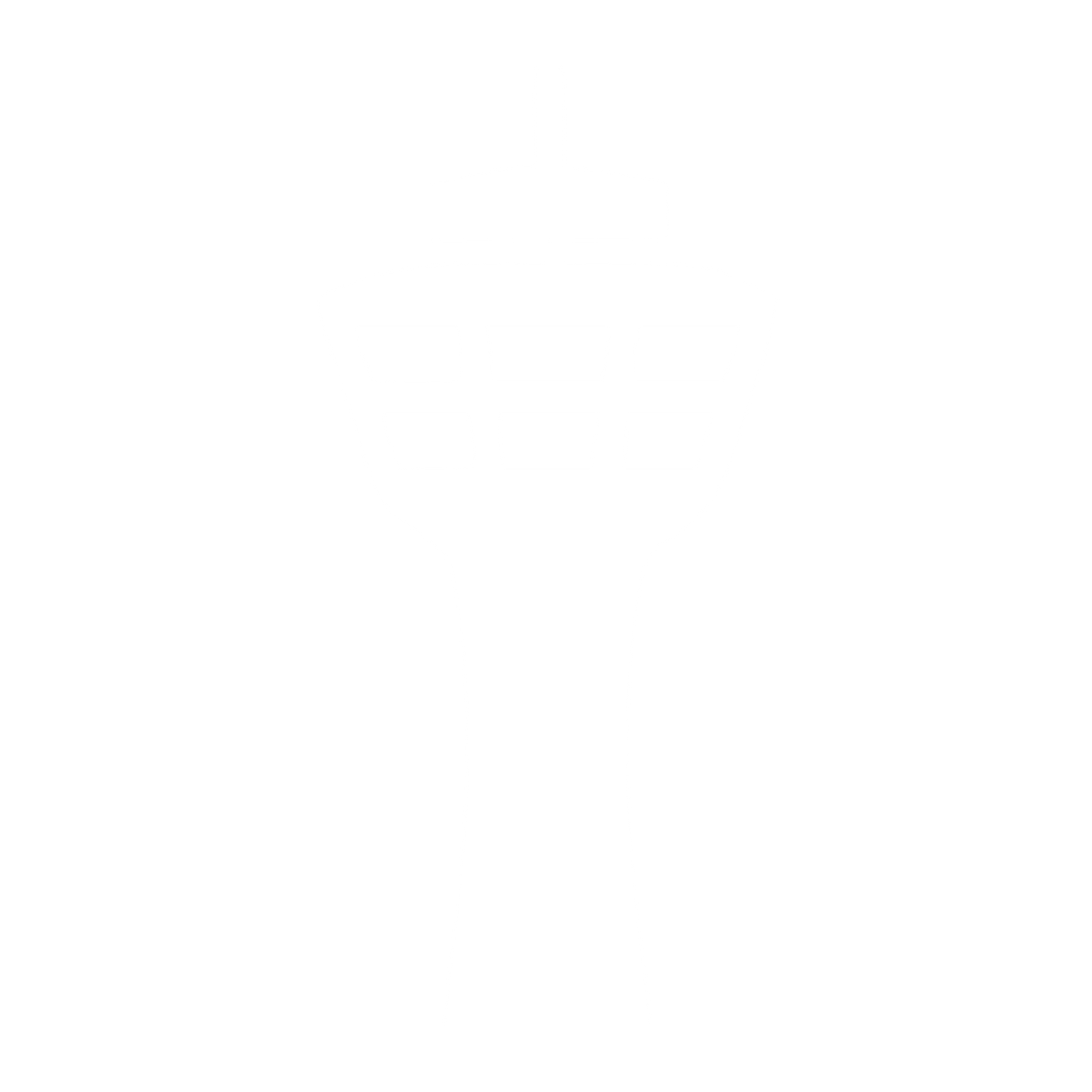 Air Traffic Control Tower Logo #ffffff