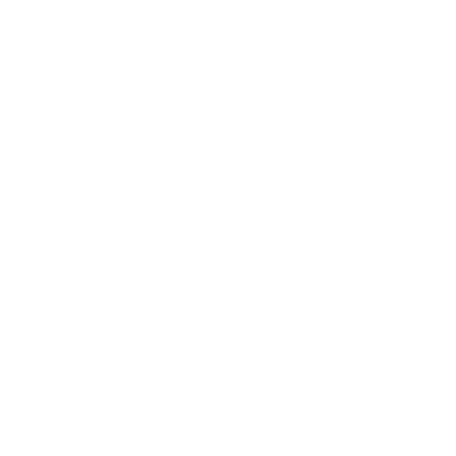 Rising Skyscrapers Skyline Logo #ffffff
