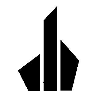 Triple Tower Skyscraper Logo