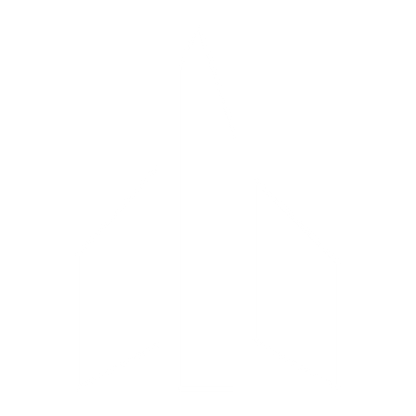 Rocket Skyscraper Logo #ffffff