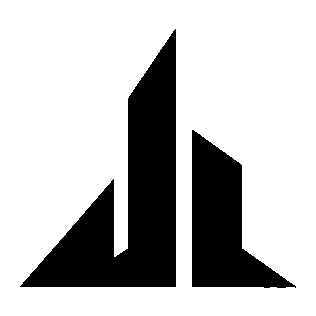 Twin Towers Skyline Logo