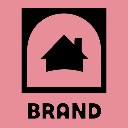 House Arch Negative Space Logo preview
