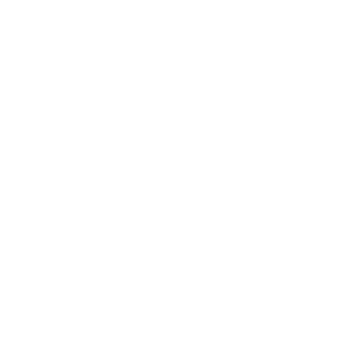 House Arch Negative Space Logo #ffffff