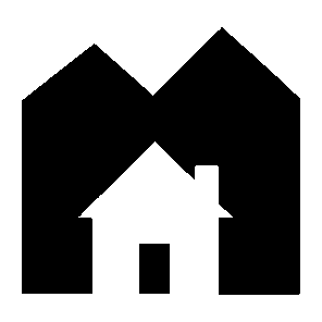 Mountain House Negative Space Logo